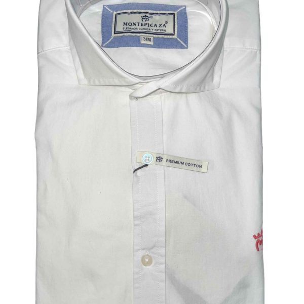 Camisa blanca Montepicaza Mod. 4