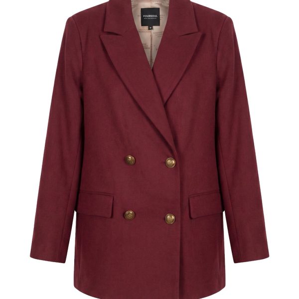 Blazer de terciopelo Foursoul