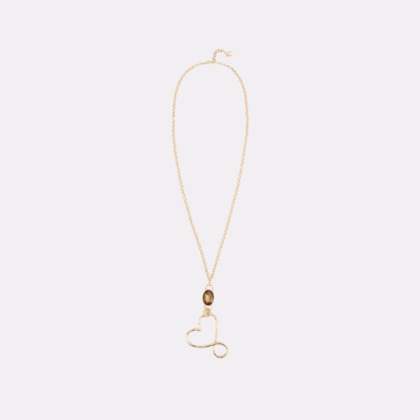 Collar largo colgante corazón Lola Casademunt