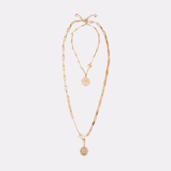 Collar doble largo con monedas Lola Casademunt